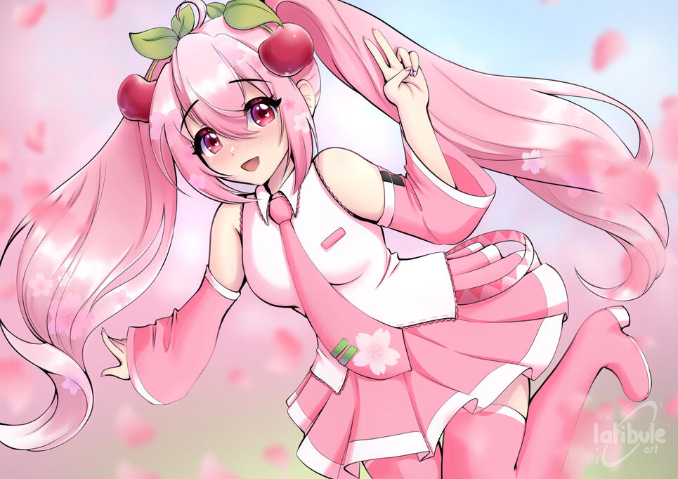 Sakura Miku (Hatsune Miku, 2023)