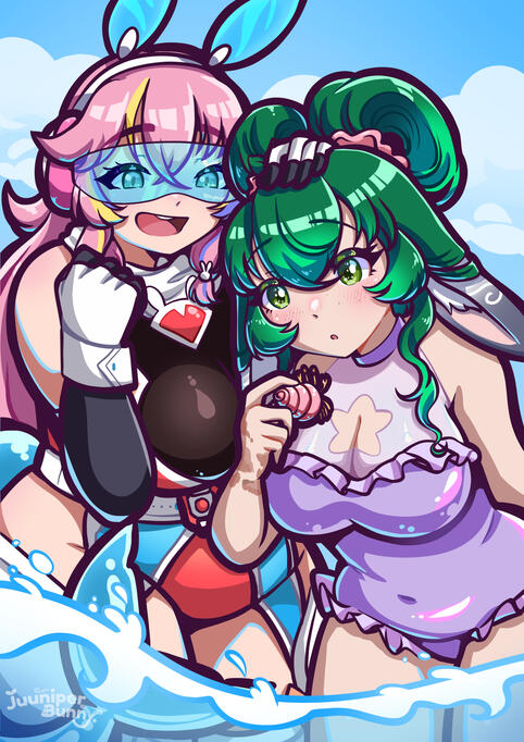 CuteHeroBunny (Commission, 2024)