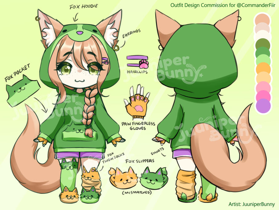 CommanderFiir outfit design commission/ref (2024)