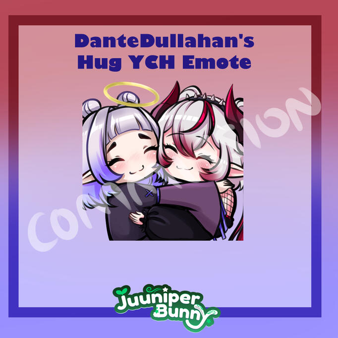 DanteDullahan emote commission (2024)