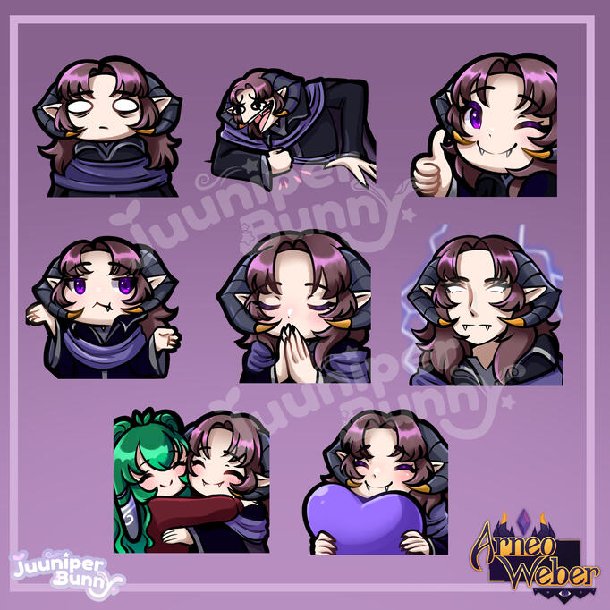 ArneoVT emote commission (2024)