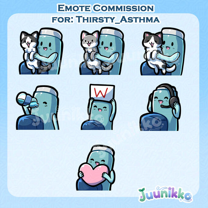 Thirsty_Asthma Emote Commission