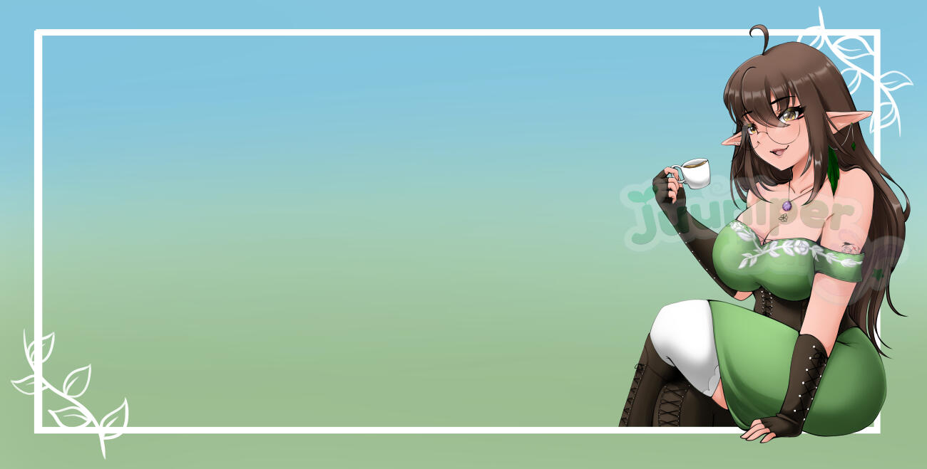 LeyunaLightwind mousepad commission (2023)